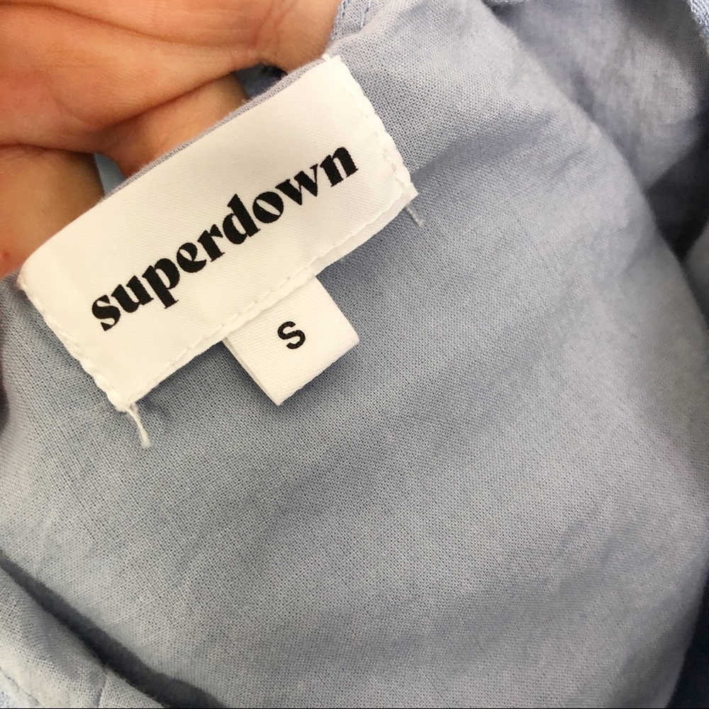 Superdown Revolve Off Shoulder Ruffle Mini Dress - Picture 5 of 9